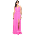 Women Evening Dress with Sleeveless Backless Long Dress